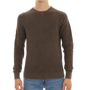 MAGLIA TORPEDO MARRONE